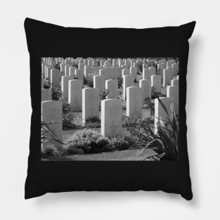 Allied War Cemetery, Souda Bay, Crete #3 Pillow