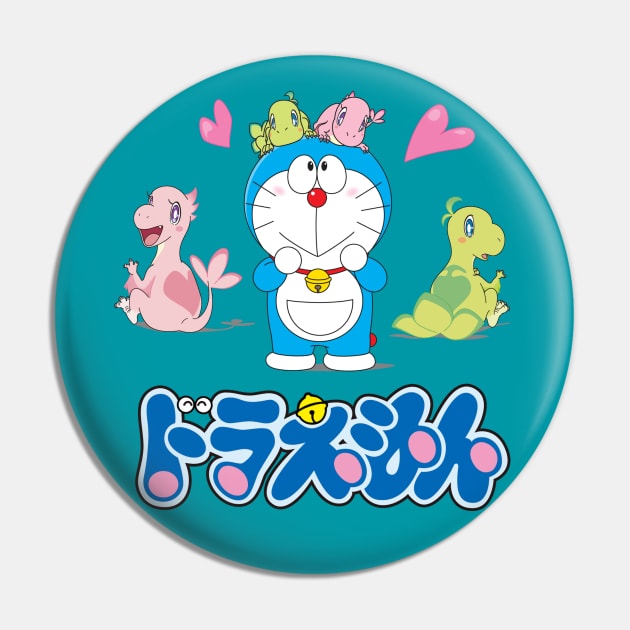 Doraemon 2020 Movie Nobita's New Dinosaur Pin by Celestial Crafts