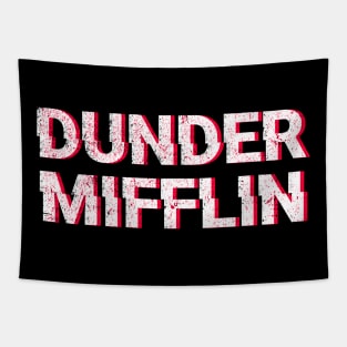 Dunder Mifflin Glitch Tapestry