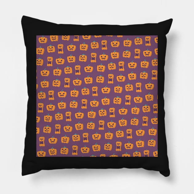 Pumpkins. Pillow by melomania