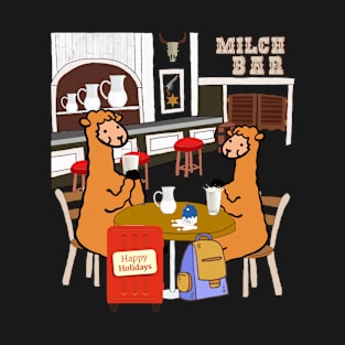 Alpaca In The Milk Bar T-Shirt