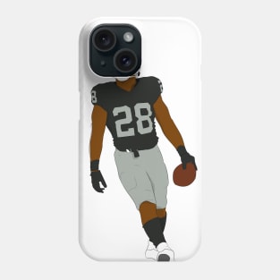 Silver and Black Phone Case