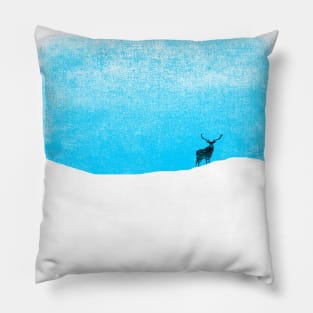 Lonely Deer Pillow