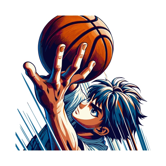 Bsaketball illustration by HANART