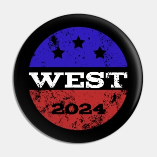 West 2024 for president Pin