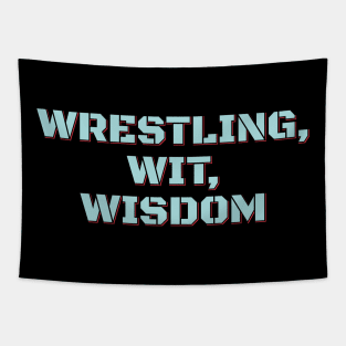 Wrestling Wit Wisdom Tapestry