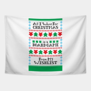 Wishlist Christmas Sweater Tapestry