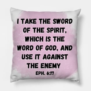 Ephesians 6:17 Pillow