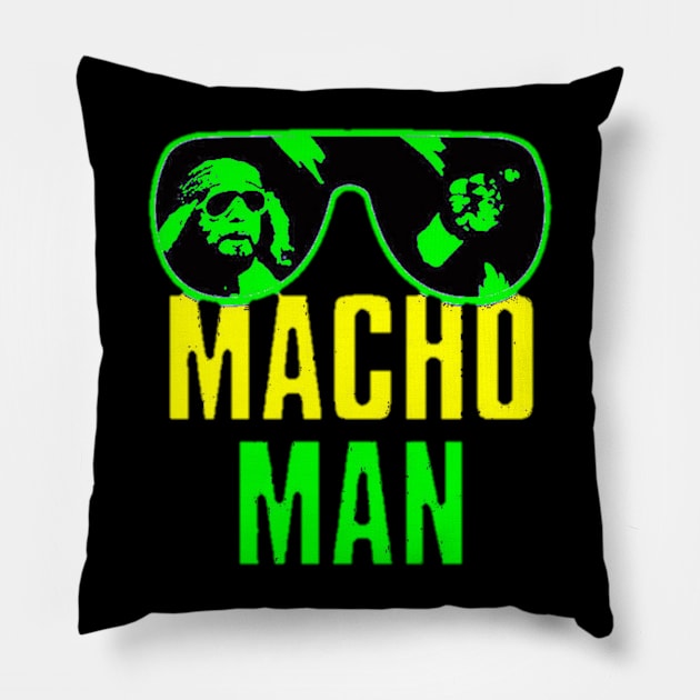 Macho man Pillow by panji derel