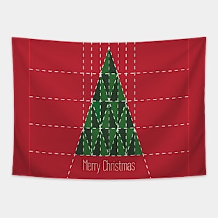 Architect Christmas Tree Tapestry