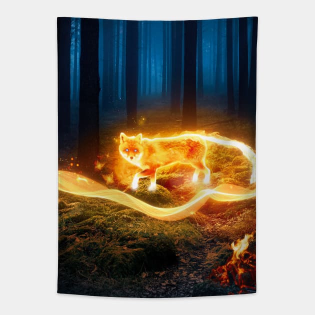 Firefox Tapestry by Ergen Art