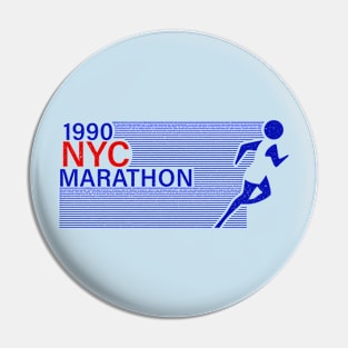 Vintage NYC Marathon 1990 Pin