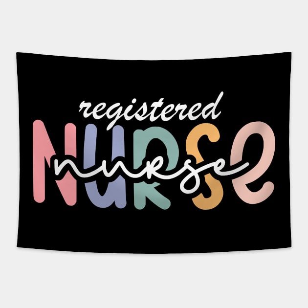 Registered Nurse Tapestry by Teewyld