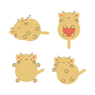 Potato cat set T-Shirt