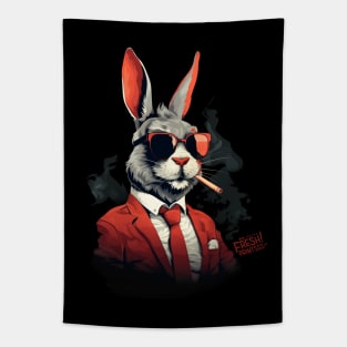 Cool Rabbit Tapestry