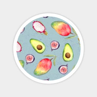 Summer Fruit | Watercolor | Pattern Magnet