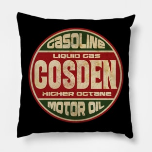 Vintage Gasoline Motor Oil Pillow