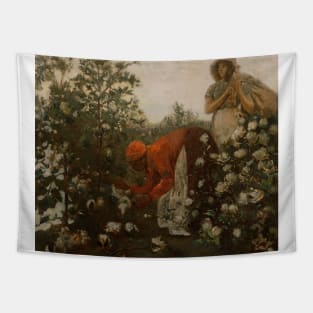 Upland Cotton by Winslow Homer Tapestry