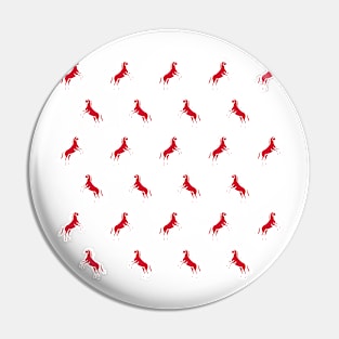 North Shore | Red Mustang Pin