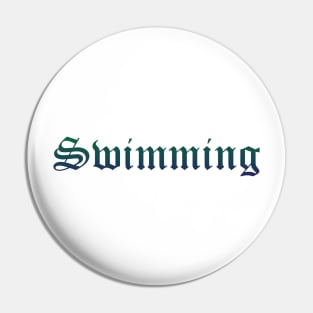 Swimming Gradient Text Pin