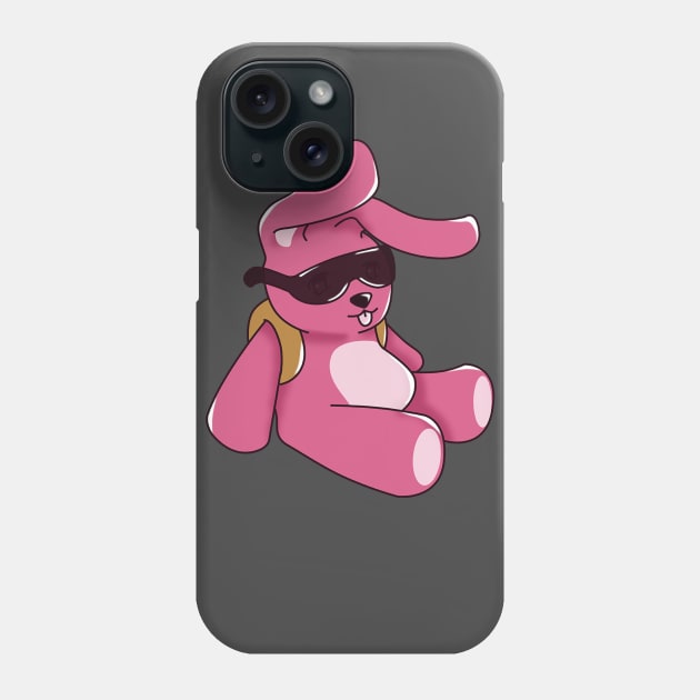 Cute Cartoon Pink Bunny Phone Case by KawaiiForYou