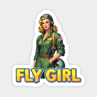 Fly Girl Magnet