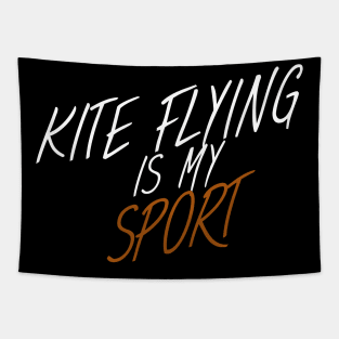 Kite flying is my sport Tapestry