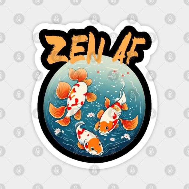 Zen AF Magnet by DesignersPrints2023
