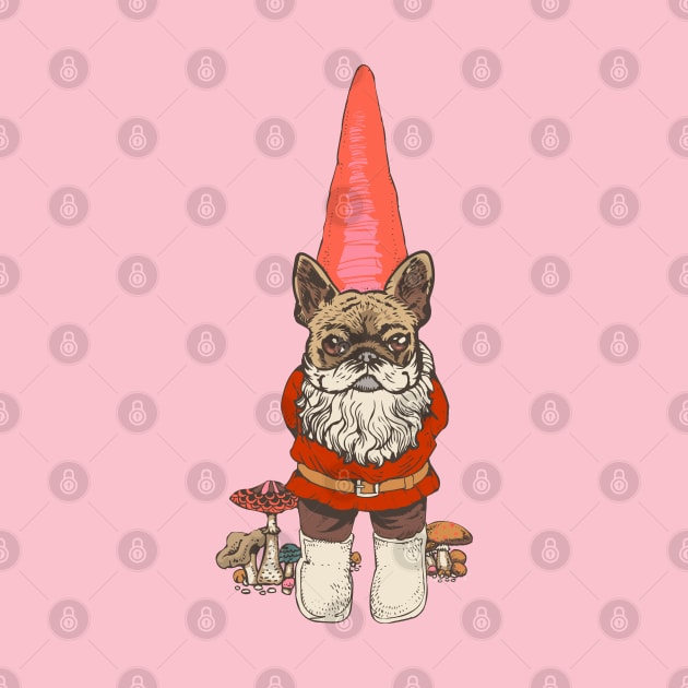 Frenchie Gnomie by huebucket