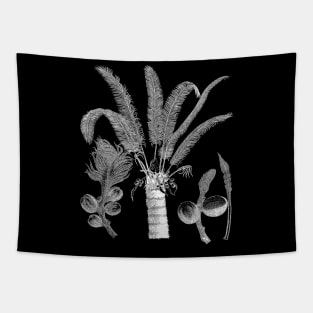 Botanical Palm Plant Tapestry