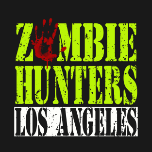 Zombie Hunter Halloween Costume T-shirt Los Angeles T-Shirt