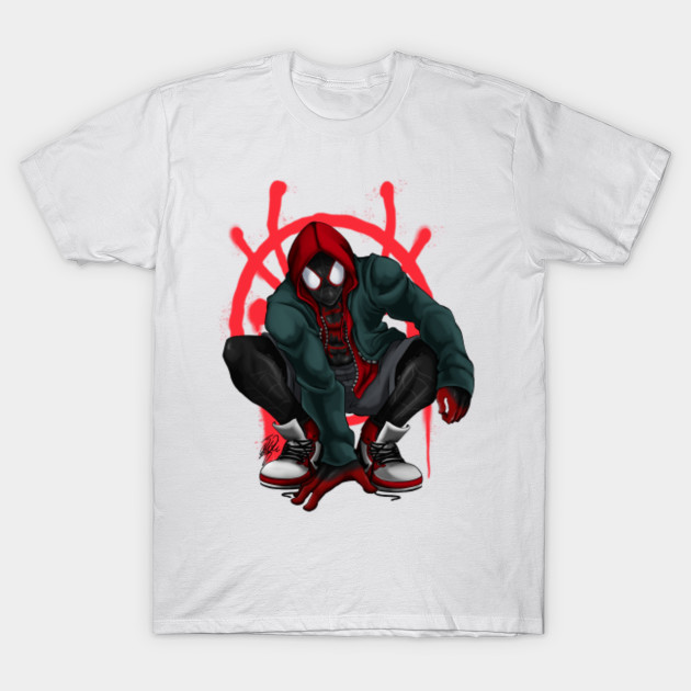 t shirt miles morales