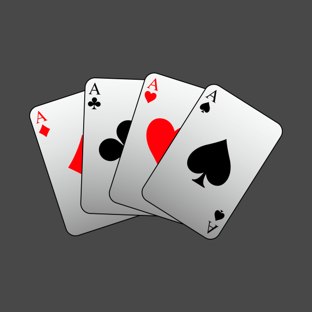 (Pocket) Aces High, Playing Cards Playing Cards TShirt TeePublic