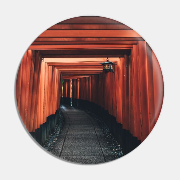 Fushimi Inari Shrine Pin by opticpixil
