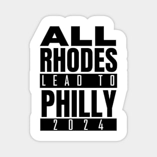 Cody Rhodes T-Shirt All Rhodes Lead To Philly WWE Cody Rhodes Finish The Story Wrestling Cody Rhodes Shirt Magnet