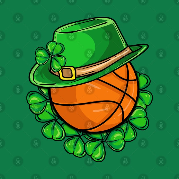 Basketball Irish St Patricks Day by E