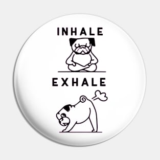 Inhale & Exhale Pin