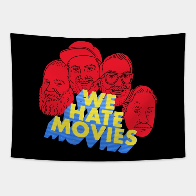 The Gang (Red Variant) Tapestry by We Hate Movies