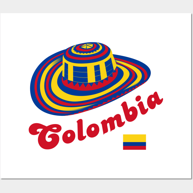 Sombrero vueltiao - colombian hat - Sombrero Vueltiao - Posters