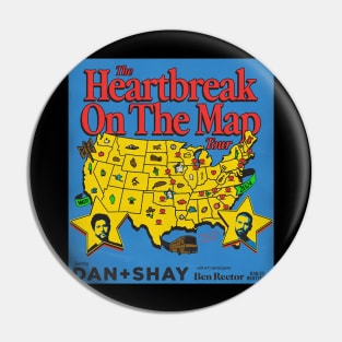 Dan + Shay the heartbreak on the map concert Pin