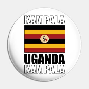 Flag of Uganda Pin