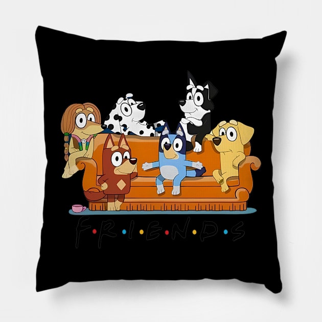 Bluey Design New 13 Pillow by NobleNotion