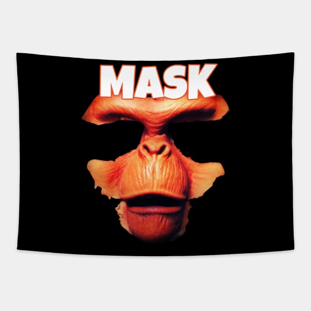 mask apes Tapestry by hot_issue