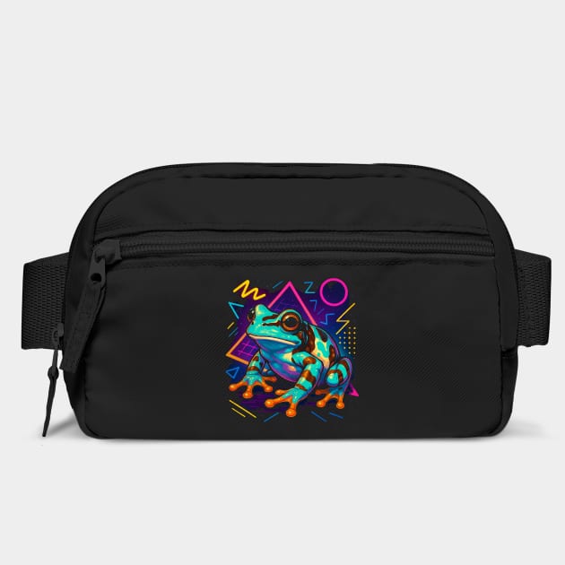 Retro Neon Amazon Milk Frog by Reptiq's Store