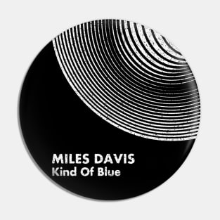 Miles Davis / Giant Steps / Minimal Graphic Design Tribute Pin