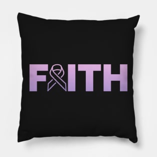 Faith Crohn’s and Colitis Awareness Merchandise Pillow