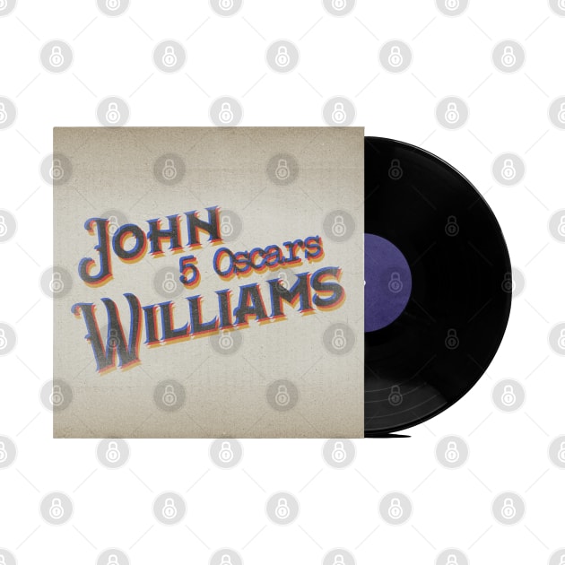 RETRO VINYL JOHN WILLIAMS (STAR WARS) by elSALMA