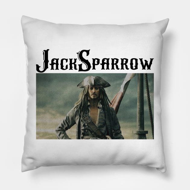 Jack Sparrow Pillow by Hordes