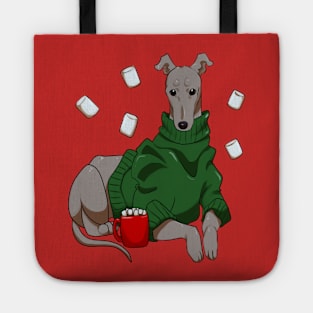 Greyhound Cocoa Tote