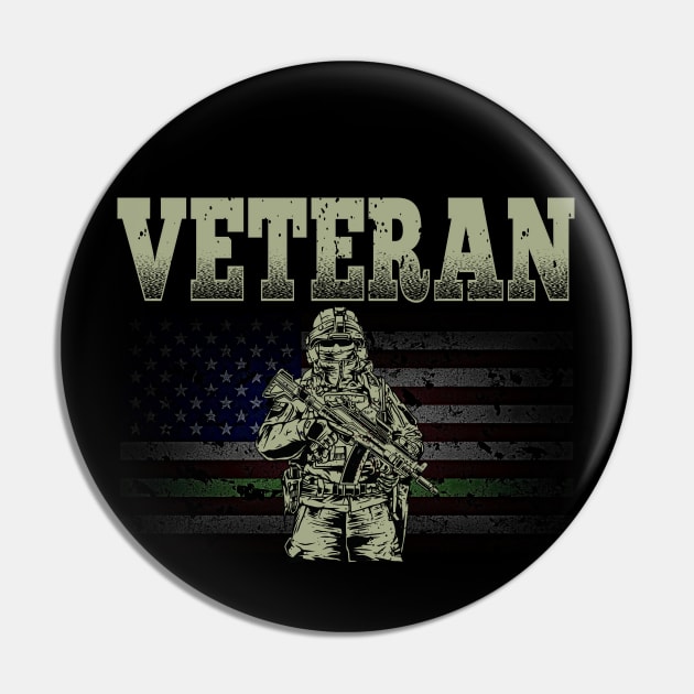 VETERAN TROOP FLAG Pin by Turnbill Truth Designs